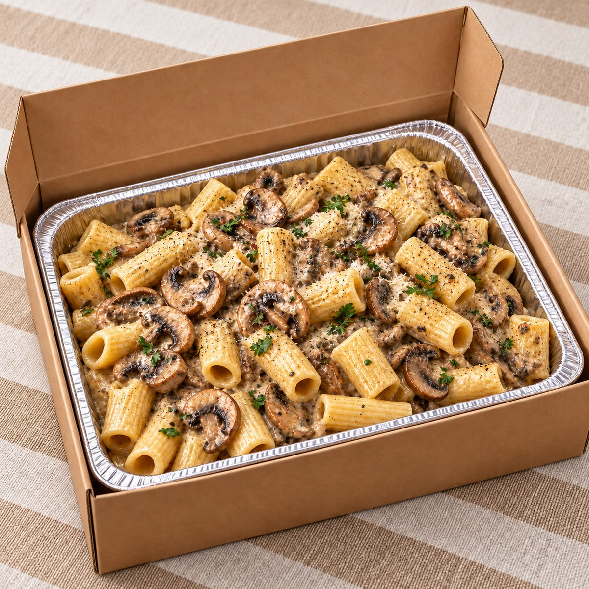 Truffle and Mushroom Pasta